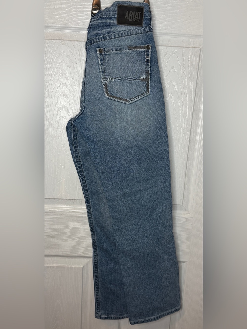 Ariat Men's Light Blue Relaxed Fit Jeans